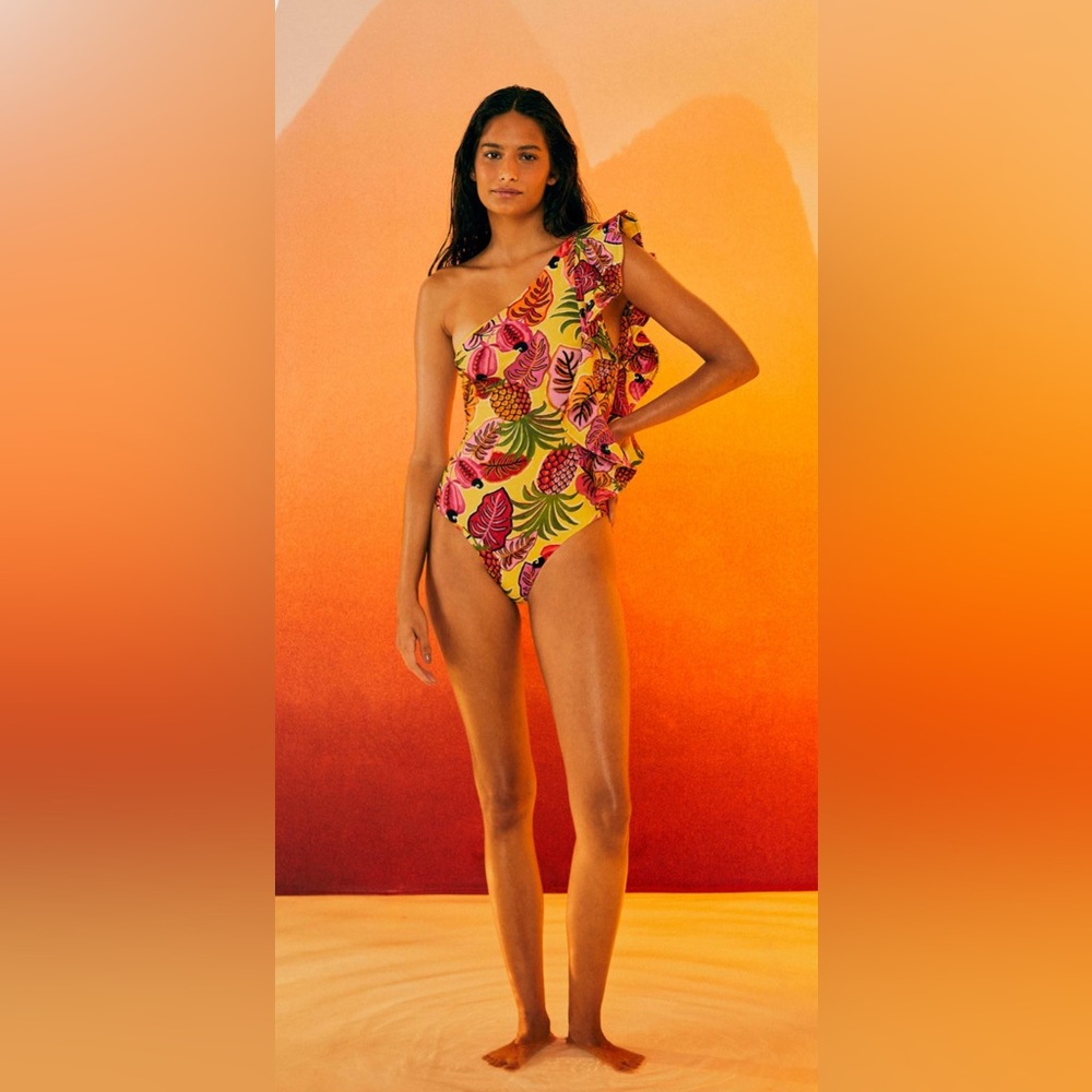NWT Farm Rio one piece swimsuit